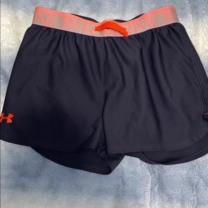 Under armor girls shorts
